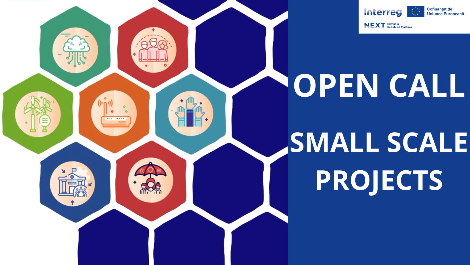 Open call for proposals for small projects!